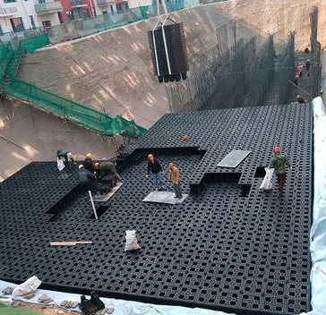 雨水收集廠家：PP雨水收集模塊的優點和安裝的注意事項了解一下！